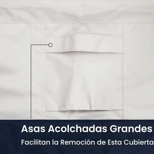 Vista 7 de Vailge Fundas para sillas de patio, fundas para asiento profundo de salón, resistentes e impermeables, fundas para muebles de patio al aire libre