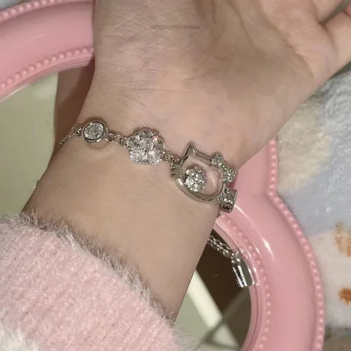 Vista 8 de RICHTRUE Pulseras Y2k Y2k, accesorios de grunge, pulsera estética Y2k para mujer, accesorios punk