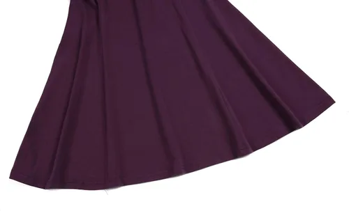 Vista 6 de Aphratti - Vestido casual de manga corta para mujer con cuello de Peter Pan