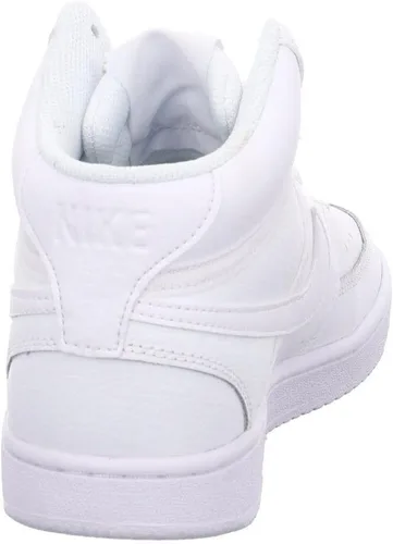 Vista 9 de Nike Tenis Court Vision Mid para mujer, NegroBlanco, 7