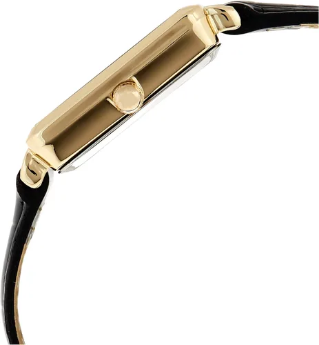 Vista 3 de Anne Klein AK/3820 Reloj con correa de grano de cocodrilo acentuada con purpurina