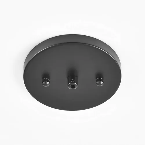 Vista 2 de BRIGHTTIA Kit moderno de toldo poco profundo de 5 pulgadas con herrajes, negro mate, conversión de luz colgante para enchufar a cable duro, piezas