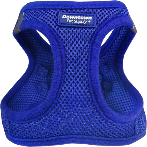 Vista 162 de Downtown Pet Supply Arnés para perro Step-in – Sin tirones, malla acolchada ajustable con ribete reflectante, correa de hebilla segura – Arnés
