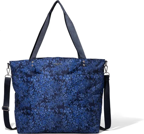 Vista 4 de Baggallini Bolso grande de mano Bolsa de nailon con cremallera, Bolsa de nailon con cremallera