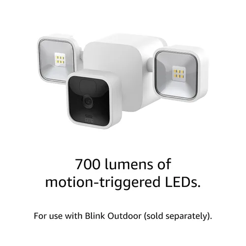Vista 4 de Accesorio de soporte Floodlight para Blink Outdoor Camera con batería con hasta dos años de vida útil (Blanco)