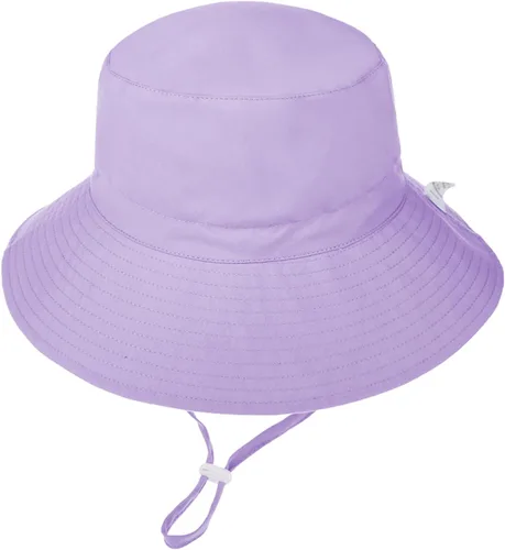 Vista 3 de Sombrero de sol para bebé, gorra ajustable para playa, verano, sonrisa, protección UPF 50+ para bebé niña y niño
