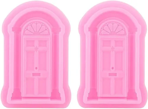 Vista 7 de AUNMAS Molde de silicona para decoración de tartas, 2 unidades, para decoración de tartas, bodas, cumpleaños, cupcakes, bricolaje, flexible