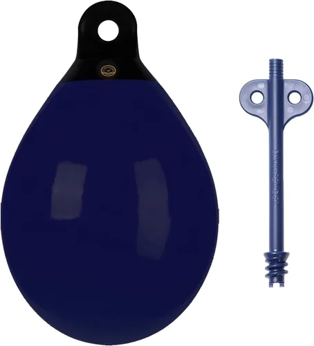 Vista 17 de Dan-Fender Guardabarros redondos de alta resistencia y boya marcadora – Parachoques de bola multiusos para barcos – Cuerda sólida que sostiene