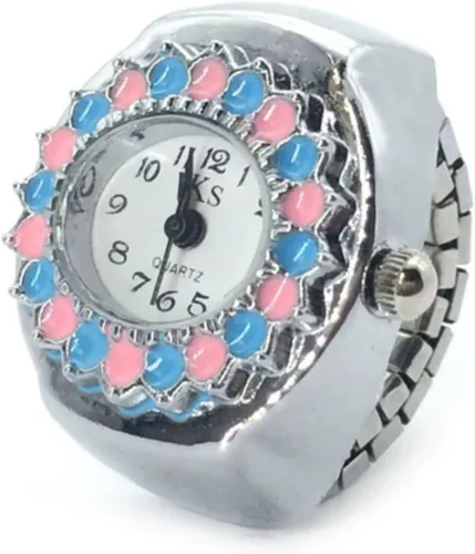 Vista 11 de Reloj de anillo inteligente con anillo preciso, reloj de cristal para cumpleaños, Navidad, regalo de San Valentín