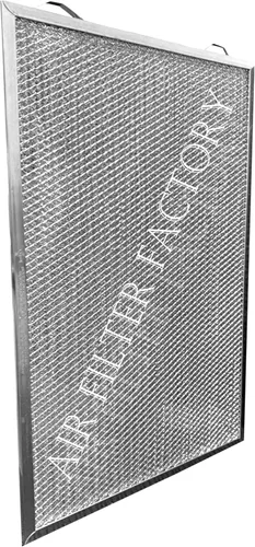 Vista 2 de Air Filter Factory - Filtro de grasa para campana extractora de aluminio, lavable, paquete de 2 unidades para Broan NuTone (S97017415, 97017415)