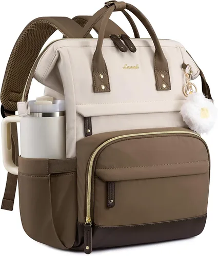Vista 43 de LOVEVOOK Mochila para laptop para mujer, 15,6 pulg.
