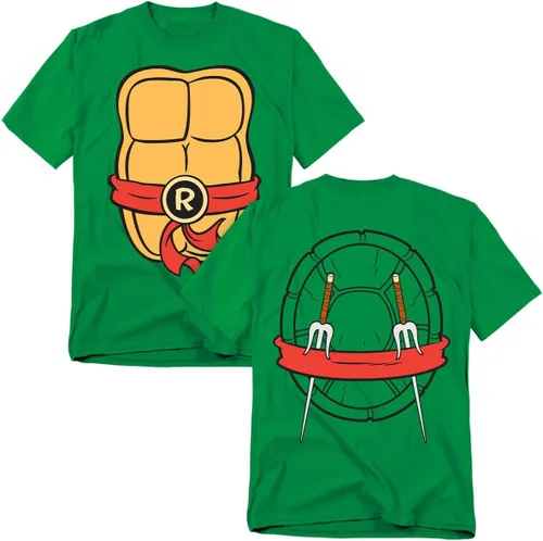 Vista 10 de TMNT - Camiseta unisex para adultos con estampado frontal y trasero clásico Leonardo