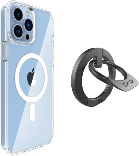 Vista 333 de Scooch para MagCase Compatible con iPhone 12 Mini Incluyendo MagRing 2.0, Soporte para Teléfono Compatible con MagSafe y Pata de Soporte
