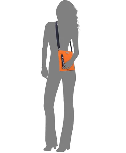Vista 6 de Nautica Diver - Bolso cruzado pequeño de nailon para mujer con correa de hombro ajustable