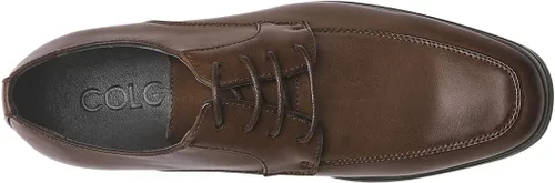 Vista 5 de Colgo Zapatos Oxford para hombre, con cordones, zapatos de vestir clásicos de cuero, zapatos de negocios Derby