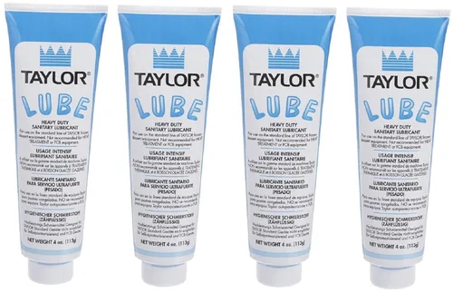 Vista 5 de 1 tubo de lubricante Taylor Blue de 4 onzas, lubricante sanitario de grasa segura para alimentos, para juntas tóricas, juntas, mezcladoras