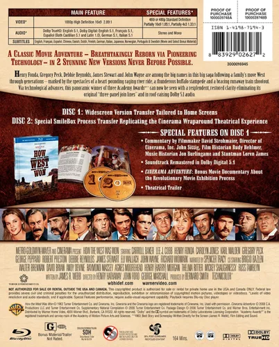 Vista 3 de How the West Was Won (Blu-ray Book Packaging)