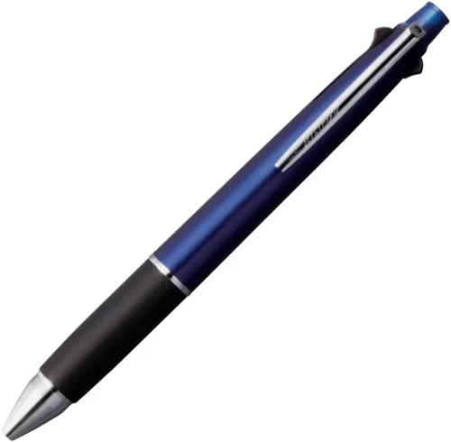 Vista 4 de Bolígrafo multifunción Uni Jetstream, con bolígrafo de 0.03 pulgada y lápiz de 0.02 pulgada (MSXE510007.24), Bordeaux