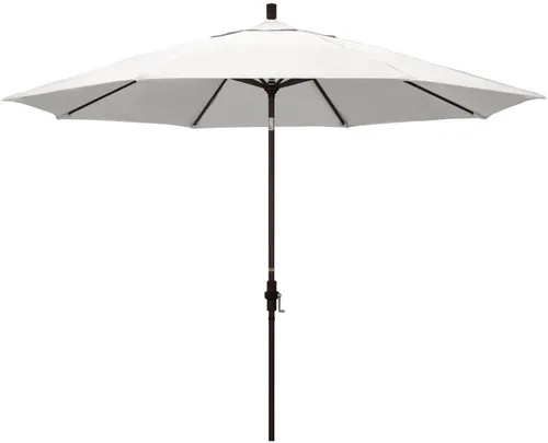 Vista 17 de California Umbrella 11' Rd Tahoe Series Aluminum Patio Umbrella Beige antiguo