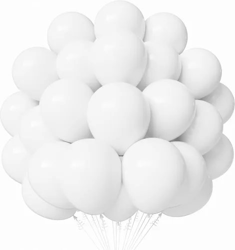 Vista 13 de Globos de látex dorados, 55 globos dorados metálicos de 12 pulgadas con 1 cinta para cumpleaños, graduación, baby shower, decoración de fiesta