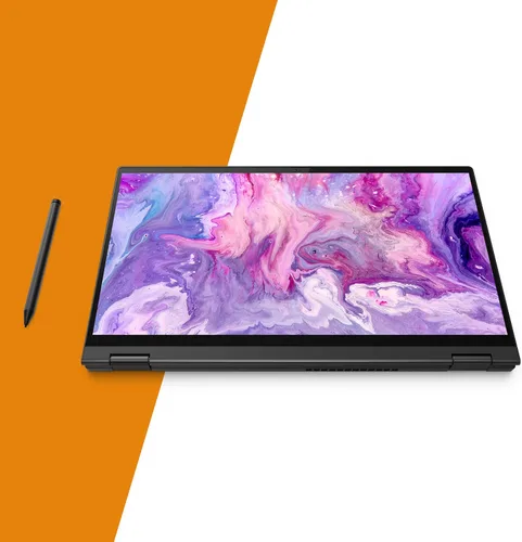 Vista 2 de Lenovo Flex 5 14 2 en 1 portátil, pantalla táctil FHD de 14.0 pulgadas, AMD Ryzen 5 4500U, 16 GB de RAM, 256 GB de almacenamiento, gráficos AMD
