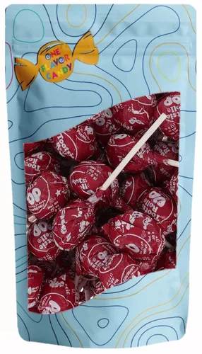 Vista 7 de One Flavor Candy Tootsie Pops Lollipop Lolli Pops a granel en bolsa resellable (surtido, paquete de 20)