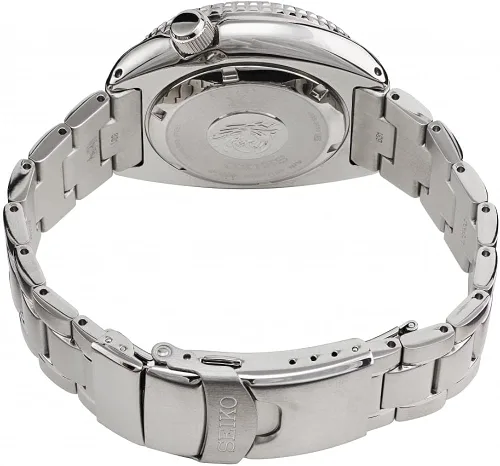 Vista 7 de Seiko Prospex SRPE91K1 reloj automático para hombre con esfera negra