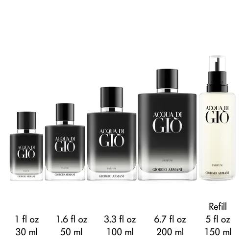 Vista 4 de Armani Beauty - Acqua di Giò - Parfum - Colonia para Hombre - Fragancia Masculina Fresca y Aromática - Notas de Bergamota, Jengibre, Marino