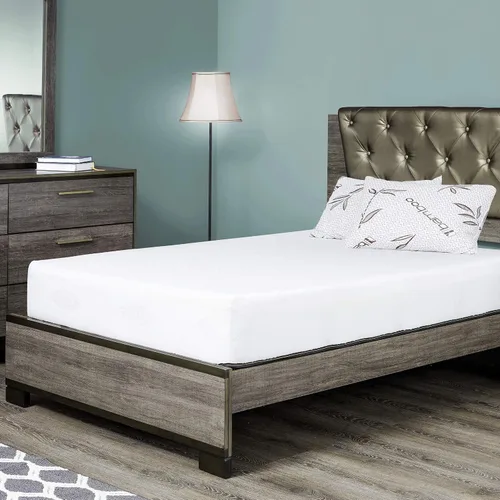 Vista 2 de BEST 2 REST Colchón suave de espuma viscoelástica con gel refrigerante - Fabricado en Estados Unidos, Memory Foam, 15.2 cm