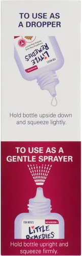 Vista 9 de Little Remedies Sterile Baby Saline Nasal Spray and Drops, 0.5 Fl Oz