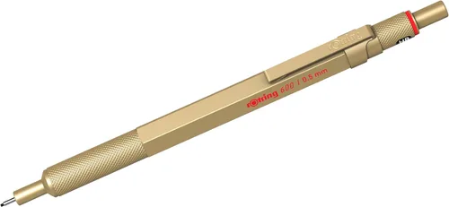 Vista 4 de ROTTLING Portaminas Oro 600 2158796 0.020 in rOtring Lápiz mecánico Escritura fina Papelería Pluma de dibujo alemán Bolígrafo profesional
