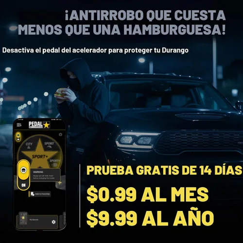 Vista 4 de PEDAL COMMANDER Controlador de respuesta del acelerador Dodge Durango 2006-2026 - 36 modos de conducción, Plug & Play, mejoras de rendimiento