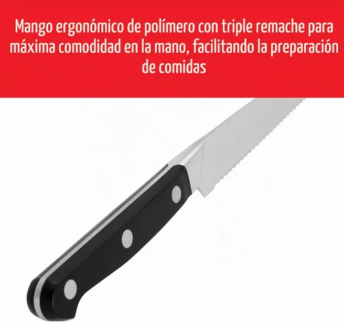 Vista 8 de ZWILLING Cuchillo utilitario dentado Pro de 5