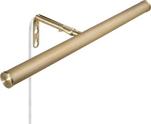 Vista 2 de Maxxima Luz LED de pared de 14 pulgadas, pantalla LED integrada, 3000 K blanco cálido, 200 lúmenes, incluye interruptor de encendido/apagado, luz