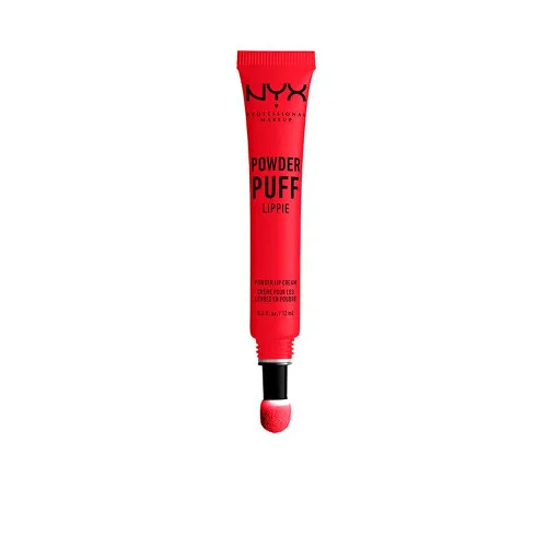 Vista 10 de NYX PROFESSIONAL MAKEUP Powder Puff Lippie - Crema de labios en polvo, lápiz labial líquido - Bby (Fucsia)