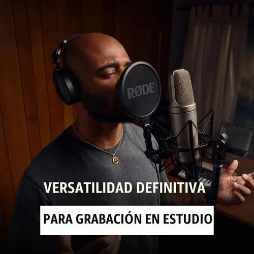 Vista 5 de Rode NT2A Anniversary Vocal Multi-Pattern Dual Condenser Micrófono Paquete