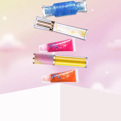 Vista 5 de Kit de Bricolaje de Brillo Labial Jcoos, Conjunto de Brillo Labial para Adolescentes, Niños, Preadolescentes, Niñas, Mujeres, Kit de Brillo Labial