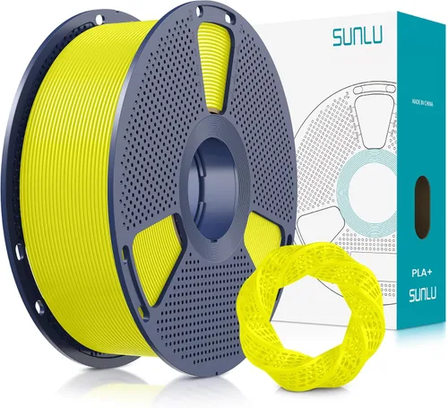 Vista 27 de SUNLU - Filamento PLA Plus para impresora 3D, 1.75 mm, bobina de 1 kg (2.2 lb), enrollado de forma ordenada, precisión dimensional ±0.02 mm