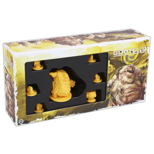 Vista 12 de Steamforged Games Godtear: Blackjaw, The Sweeping Flame Maelstroms Champions Set