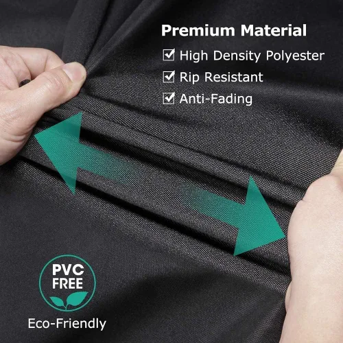 Vista 7 de Cubierta para perrera para perros al aire libre, 10'Dx10'W, resistente a los rayos UV, impermeable, cobertura completa para perrera de perro