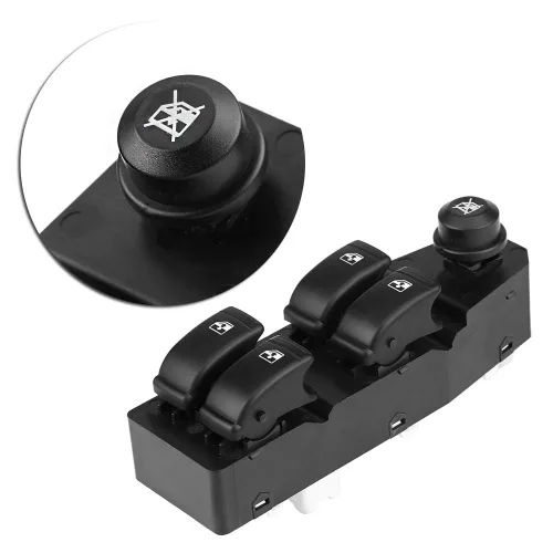 Vista 4 de Interruptor de la ventana principal del lado del conductor izquierdo para Aveo Sedan Aveo5 Hatchback G3 Wave