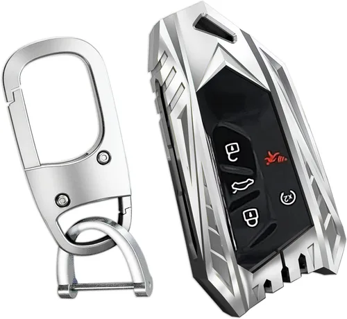 Vista 55 de Funda para Llavero Audi, Llavero, Protección de Aleación de Zinc Funda para Llave de Automóvil para A3 A4 A5 A6 Q7 Q5 TTS SQ5 R8 RS4 RS5 S5