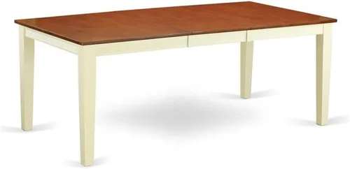 Vista 3 de Atlin Designs Juego de mesa de comedor de 9 piezas en suero de leche/cereza