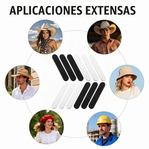 Vista 5 de Cinta autoadhesiva de espuma reductora de tamaño de sombrero