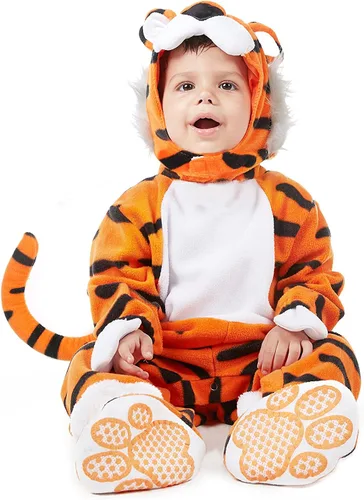Vista 2 de Spooktacular Creations Deluxe - Disfraz de tigre para bebé 18-24 meses
