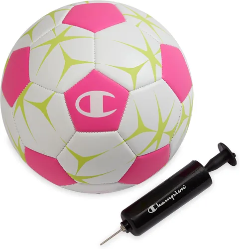 Vista 23 de Pelota de fútbol Champion para jóvenes y adultos – Acabado mate, diseño de 32 paneles, control mejorado, cubierta de PVC, tamaños 3, 4 y 5
