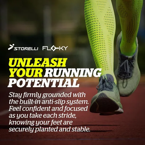 Vista 2 de Storelli Run Up Socks by Floky, Biomechanical Socks for Running, Improve Performance
