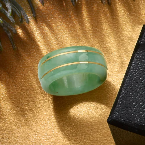 Vista 5 de Ross-Simons Anillo de piedras preciosas en oro amarillo de 14 quilates, Gema, Lapislázuli