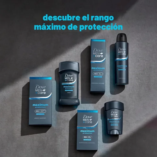 Vista 8 de Dove Men 96-Hour Maximum Sweat Protection Deodorant, Clean Comfort, 2.6 oz