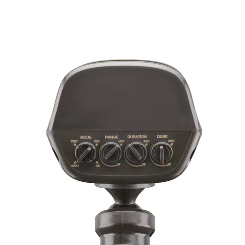 Vista 6 de Beams 4100 lúmenes Luz de seguridad LED de 3 cabezas para exteriores con sensor de movimiento, con efecto de cascada en la pared, paquete de 1